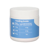 dose table: 3 g a day for a cat of 2-5 kg